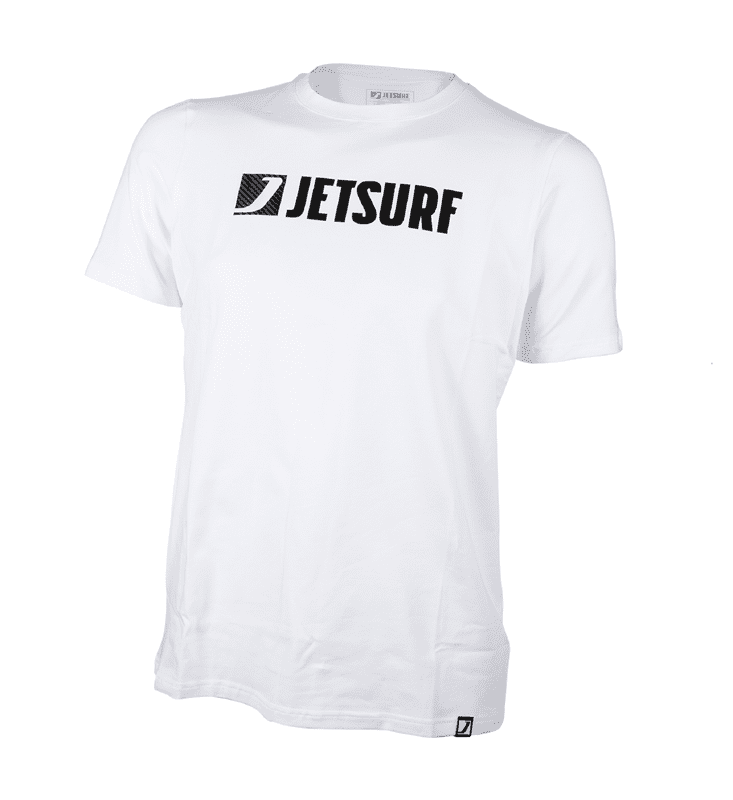 Jetsurf T-shirt Brand Carbon White