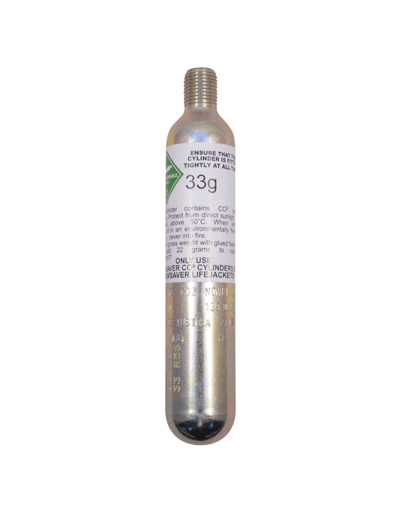 Crewsaver CO2 Cylinders 33gm Cylinder for Gas Operated Lifejacket