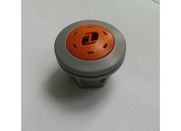 Kolibri Deflator Air valve small (light grey and orange)