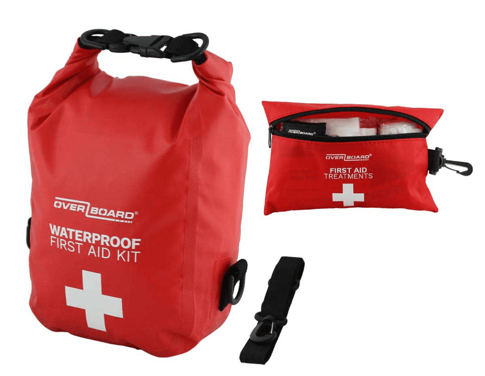 Overboard Waterproof First Aid Bag with Treatments