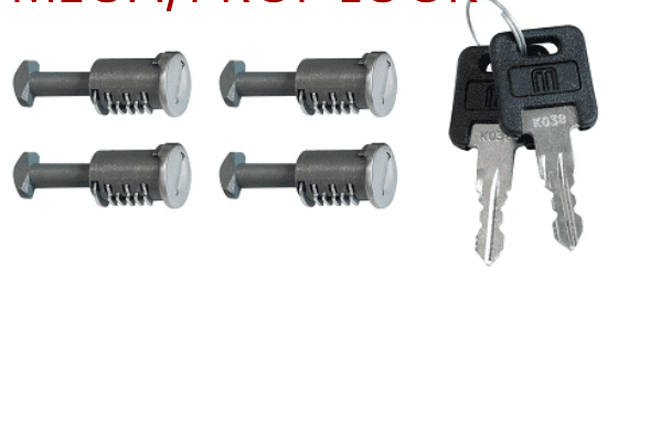Menabo Roof Rack Lock & Key Kit