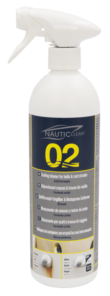 Nautic Clean 02 scaling cleaner - Boat Hull