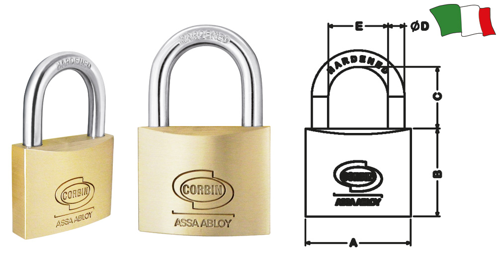 Marine Padlock 40mm